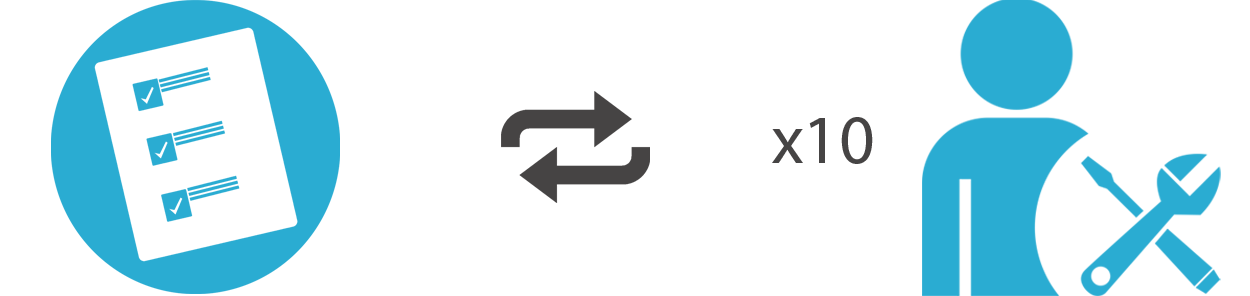Заявка отправится сразу в 10 сервисных центров
